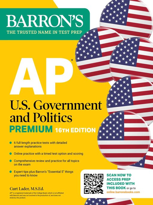 Title details for AP U.S. Government and Politics Premium by Curt Lader - Available